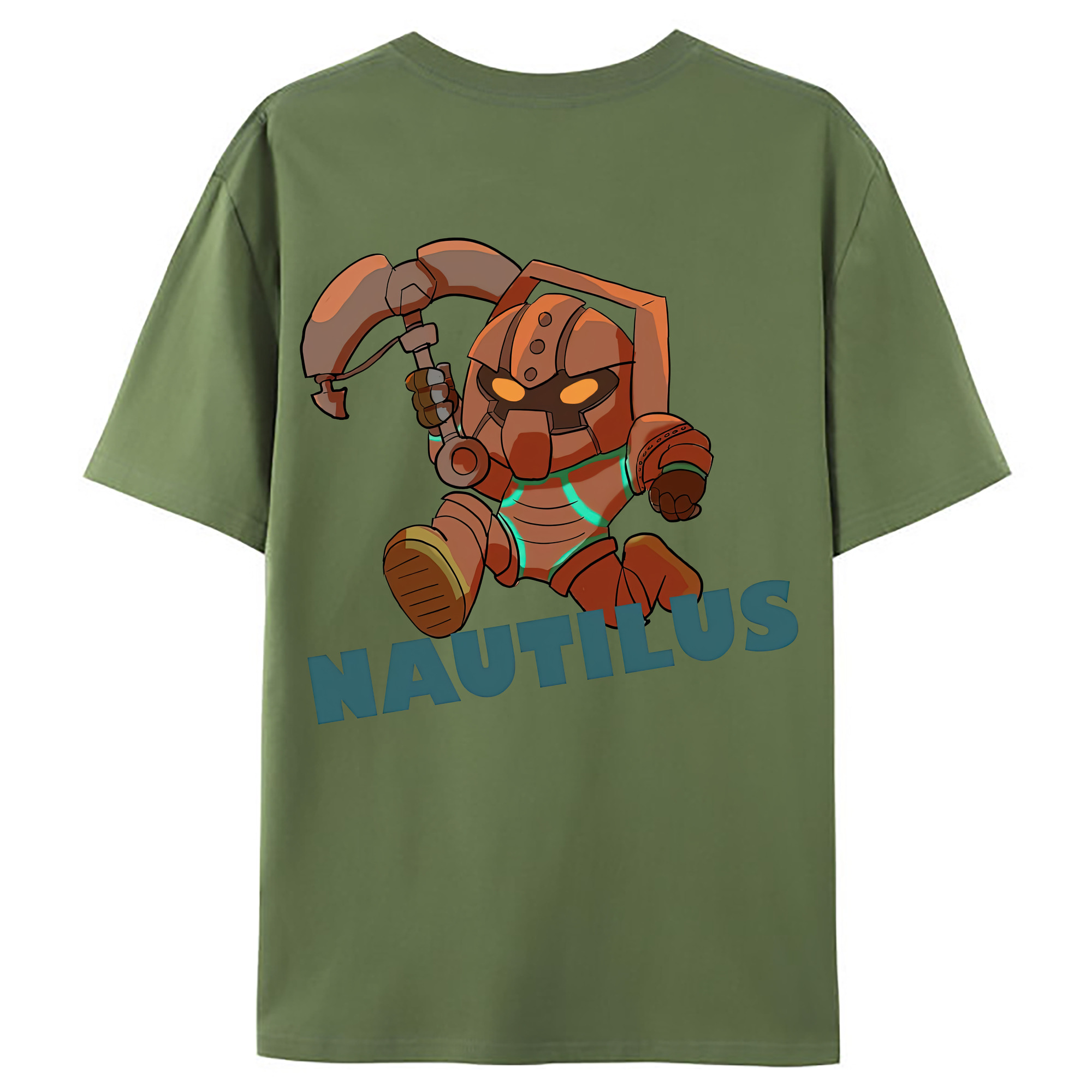 （画像用） リーグ・オブ・レジェンド League of Legends LOL 綿100％ メンズ半袖Tシャツ（バックプリント） 通気性